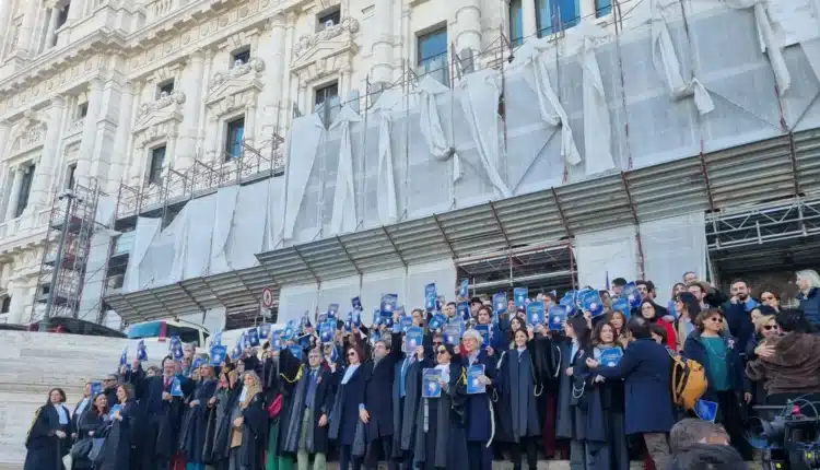 Sciopero ANM: magistrati in difesa della Costituzione contro la riforma della giustizia, adesione dell’80% contro la separazione delle carriere