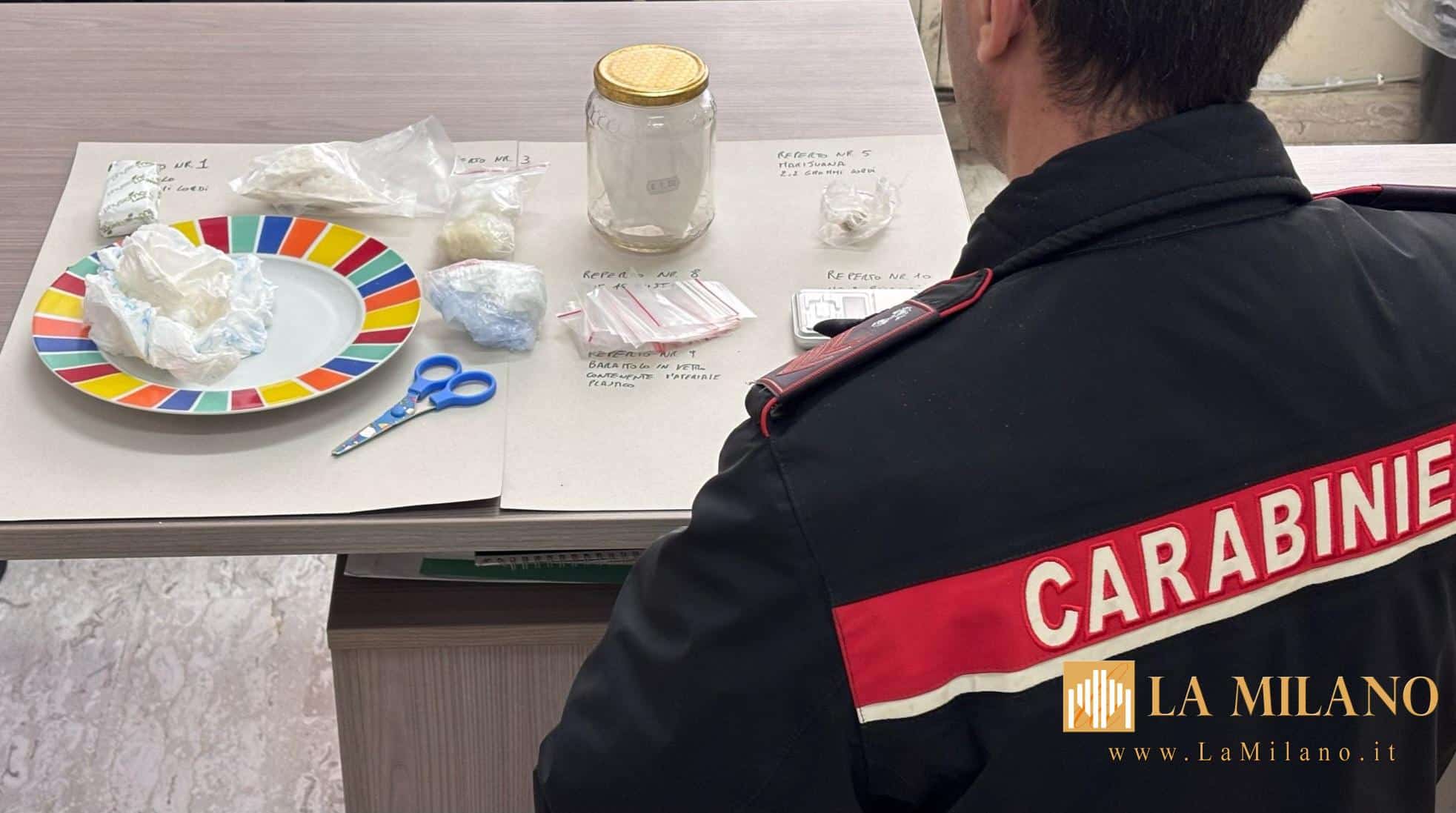 Lamezia Terme: I Carabinieri arrestano un 41enne e sequestrano cocaina destinata allo spaccio. Sul mercato avrebbe fruttato 10.000 euro