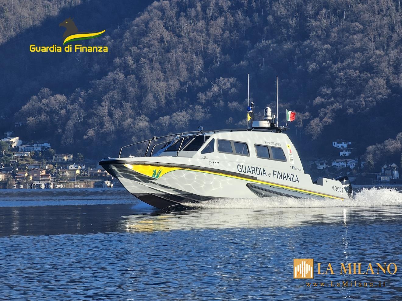 Varese: Il ROAN della Guardia di Finanza ha sequestrato un natante svizzero per contrabbando