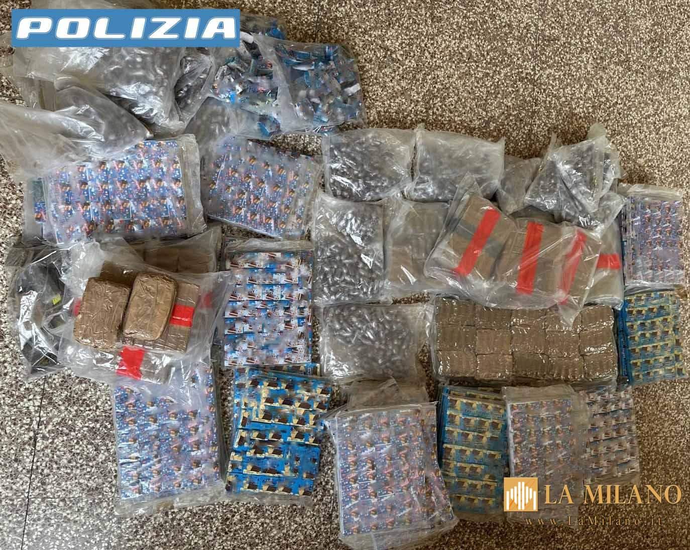 Cremona: La Polizia di Stato milanese arresta un ricercato marocchino e un suo connazionale per detenzione di 240 kg di hashish