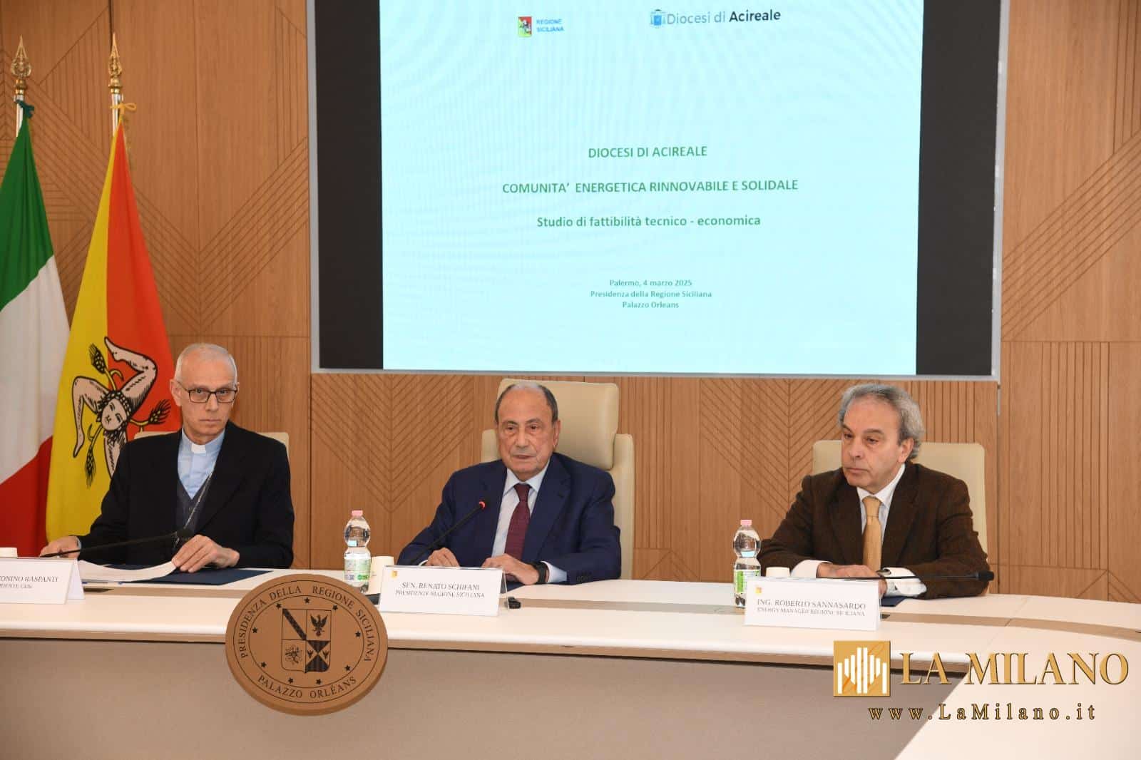 Sicilia, energie rinnovabili Regione e Cesi presentano la prima Cer in una diocesi siciliana, Schifani e Raspanti Promuovere lo sviluppo sostenibile
