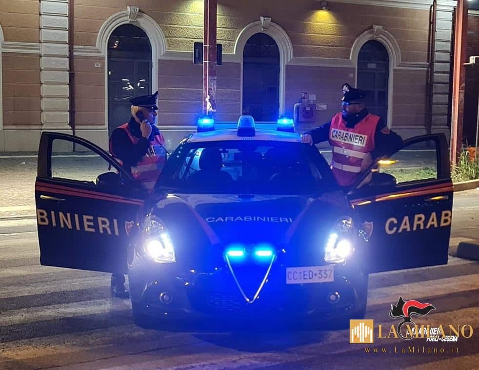 Cesena: Controlli straordinari dei Carabinieri, 4 denunce ed 8 segnalazioni per stupefacenti