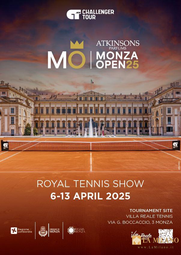 Atkinsons Monza Open 2025: otto giorni di grande tennis e intrattenimento in una cornice da favola.