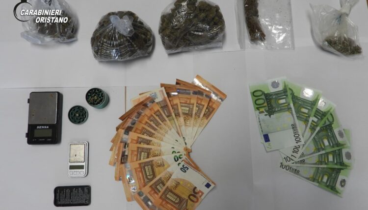 Cabras e Riola Sardo, denunciate 2 persone per spaccio