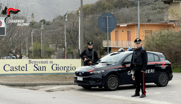 Castel San Giorgio: evade dagli arresti domiciliari e aggredisce lo zio, arrestato