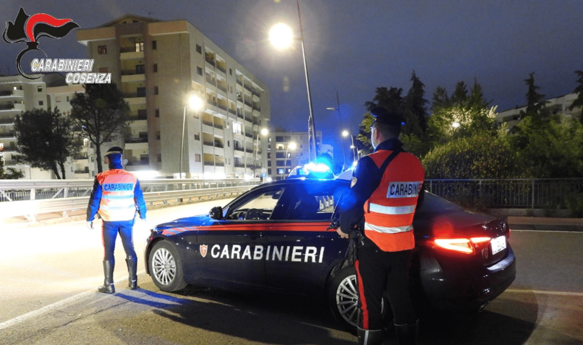 Rende: sorvegliato speciale viola l'obbligo di soggiorno nel comune di Cosenza e commette un furto in abitazione, arrestato