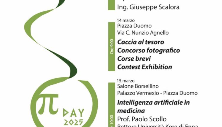 Siracusa: Primo Festival della Scienza. Incontri e attività per celebrare il genio di Archimede durante l'Einaudi Pi Greco Day 2025