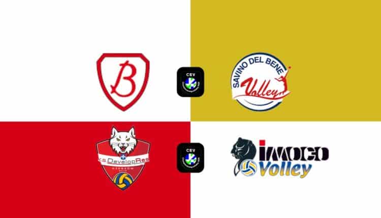 CEV femminile: Savino Del Bene Scandicci e Antonio Carraro Imoco Conegliano in campo stasera per l’andata dei quarti