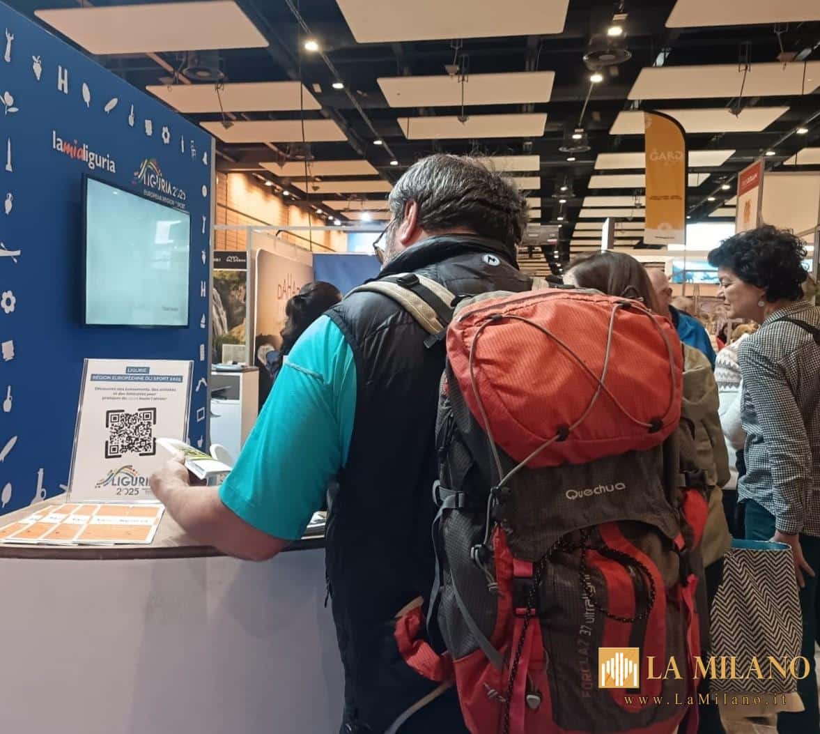 Liguria regina dell'outdoor al Salon du Randonneur di Lione