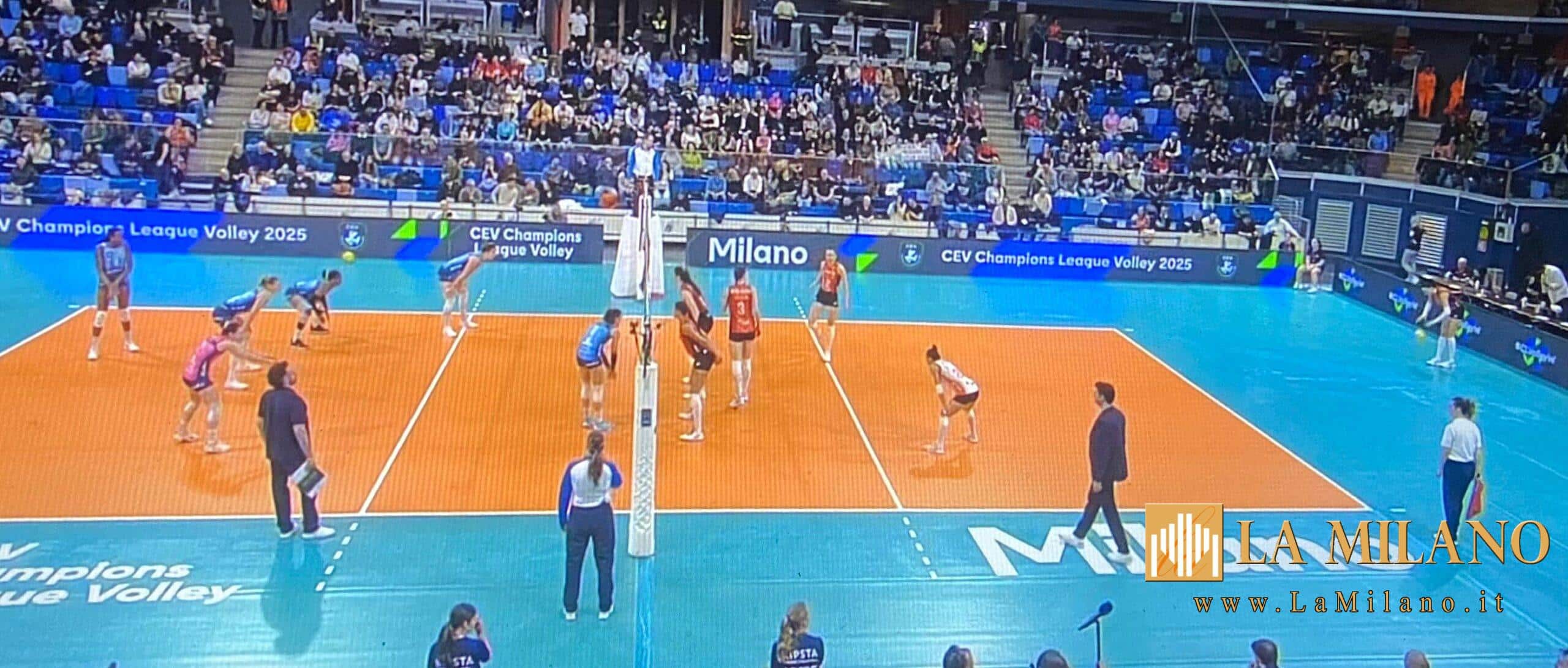 CEV femminile: la Numia Vero Volley domina l’andata dei quarti.