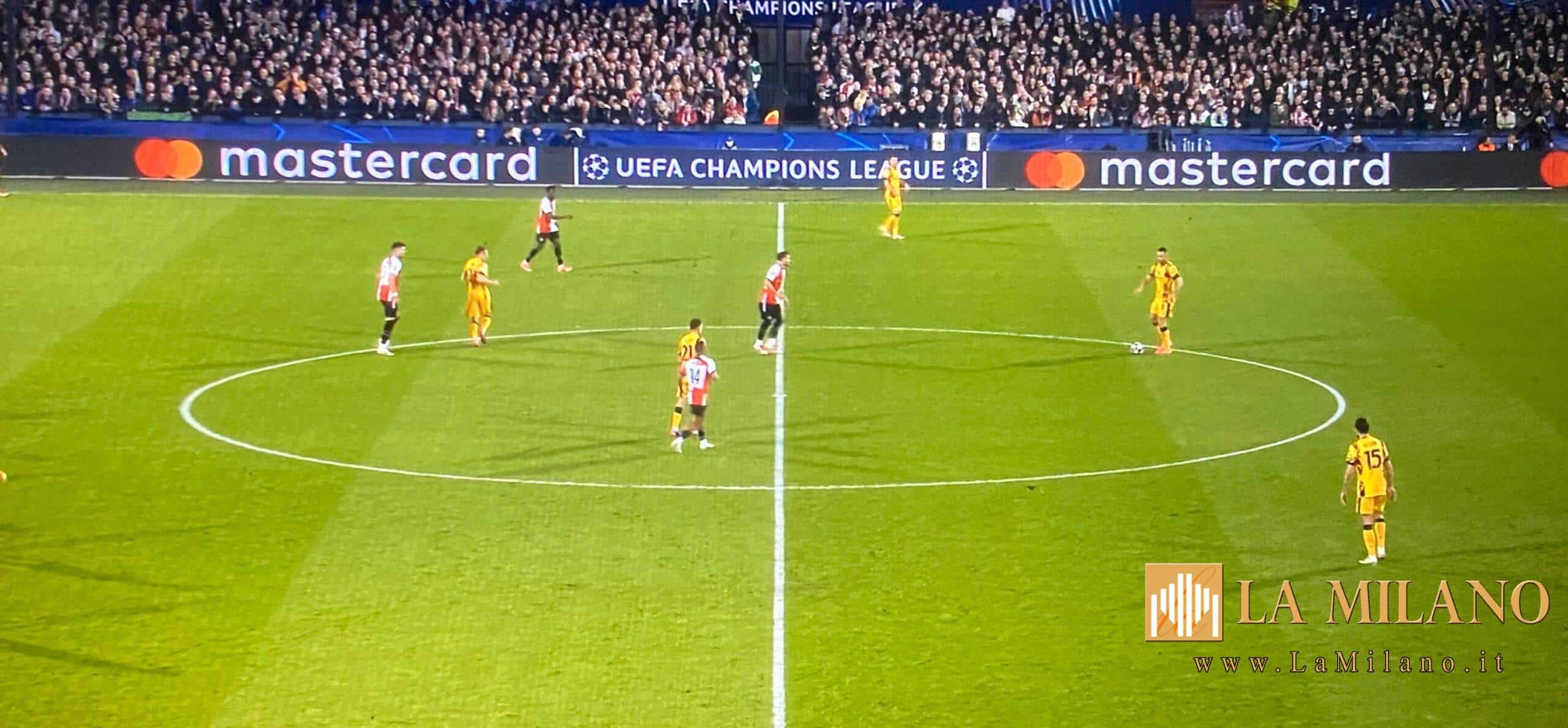 Champions League: l’Inter vince l’andata degli ottavi.