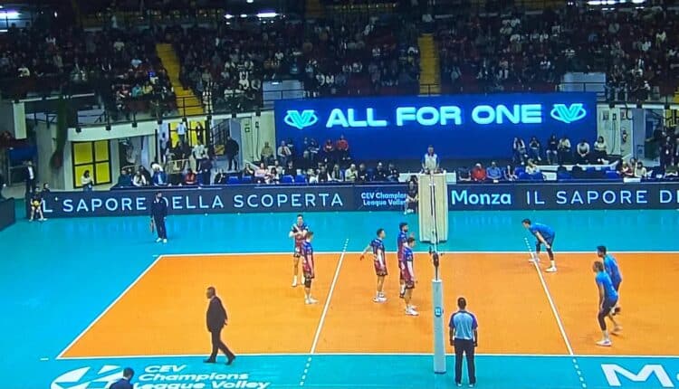 CEV maschile: Sir Sicoma Perugia vince l’andata dei quarti contro la Vero Volley Monza