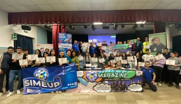 Santa Severina: "Giovani eroi", una giornata di formazione sul primo soccorso all'Istituto Omnicomprensivo "Diodato Borelli"