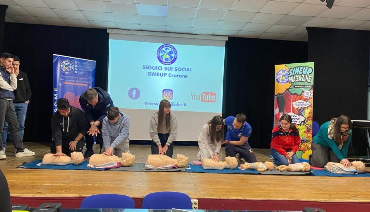 Santa Severina: "Giovani eroi", una giornata di formazione sul primo soccorso all'Istituto Omnicomprensivo "Diodato Borelli"