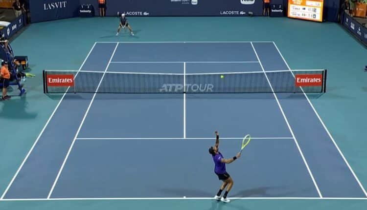 Singolare maschile Miami Open: Berrettini vola ai quarti, Musetti viene eliminato da Djokovic.