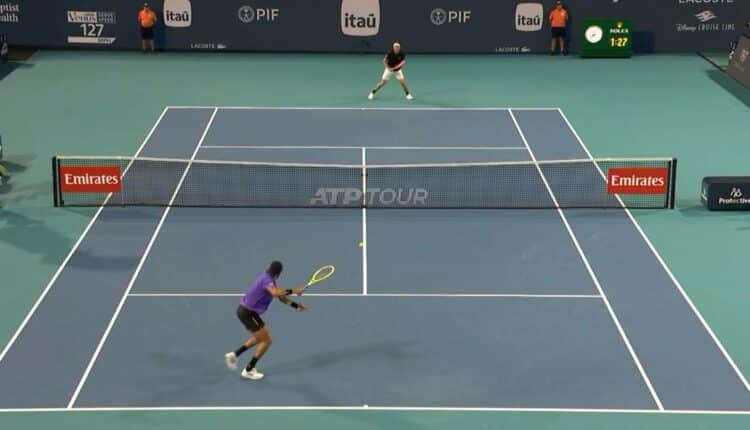 Singolare maschile Miami Open: Berrettini eliminato ai quarti da Fritz.