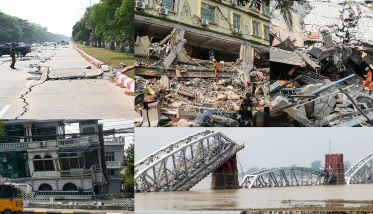Terremoto in Myanmar: il bilancio delle vittime continua a salire