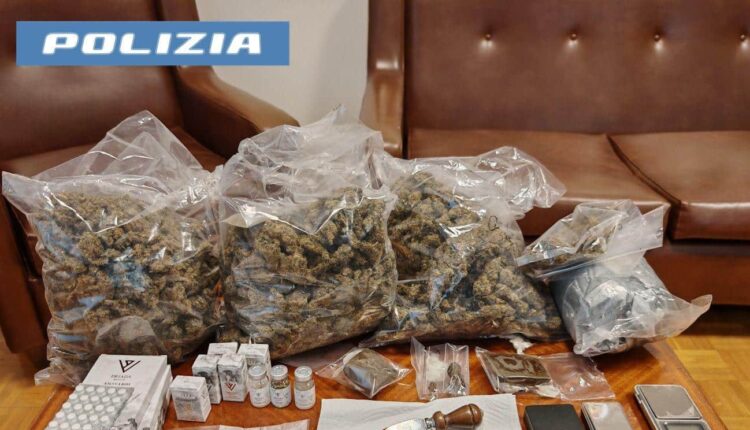Bolzano: Stupefacenti di ogni genere spacciati in un appartamento a Don Bosco. Pusher arrestato dalla Polizia di Stato