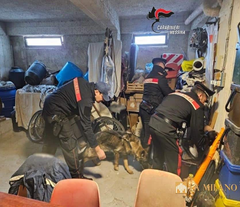 Messina: Controlli straordinari antidroga. 3 persone arrestate dai Carabinieri di Milazzo