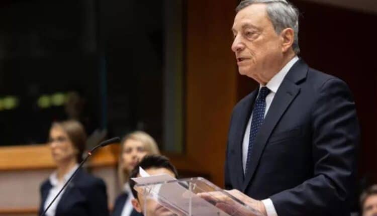 Draghi: “L’UE più vulnerabile di USA e Cina, serve una strategia comune”