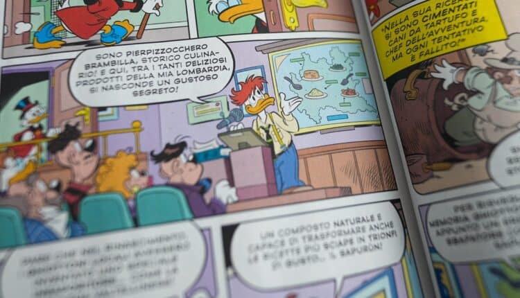 La tradizione gastronomica lombarda raccontata da Topolino: il nuovo fumetto celebra i sapori della Lombardia
