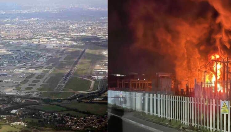 Blackout a Heathrow: incendio paralizza il più grande aeroporto d'Europa