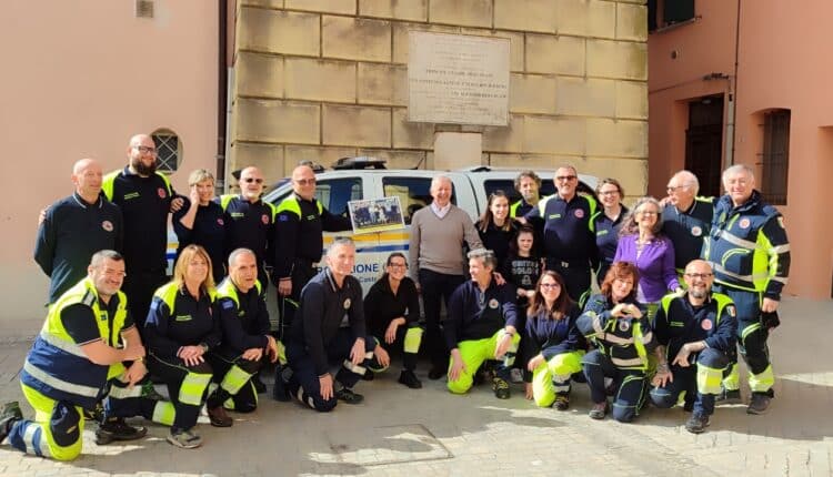 Castel Guelfo di Bologna ringrazia i volontari di Vicenza per l’aiuto nell’alluvione di maggio 2023