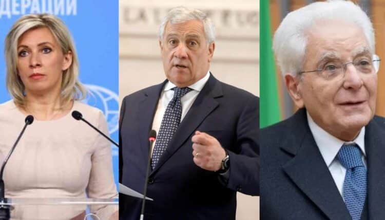 Italia- Russia: Tajani convoca l’ambasciatore russo dopo le nuove dichiarazioni della portavoce del ministero degli Esteri Maria Zakharova