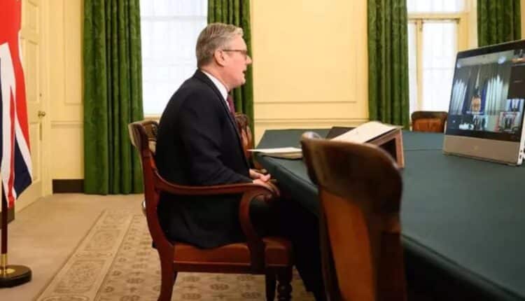 Coalizione dei Volenterosi in videoconferenza: Starmer spinge per la pace, Meloni esclude truppe italiane