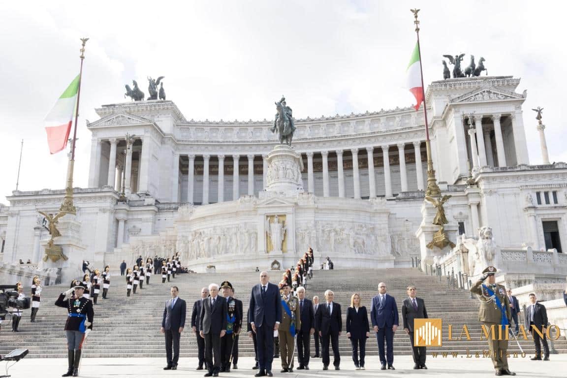 25 aprile 2025: Mattarella, Meloni e l’omaggio alla Resistenza in un’Italia che non dimentica