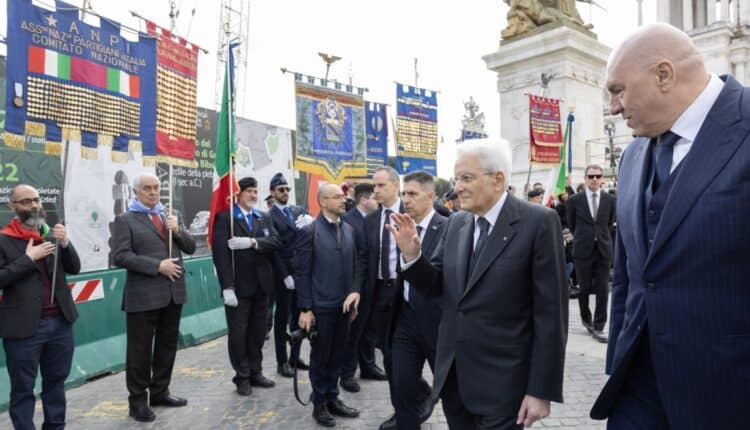 25 aprile 2025: Mattarella, Meloni e l’omaggio alla Resistenza in un’Italia che non dimentica