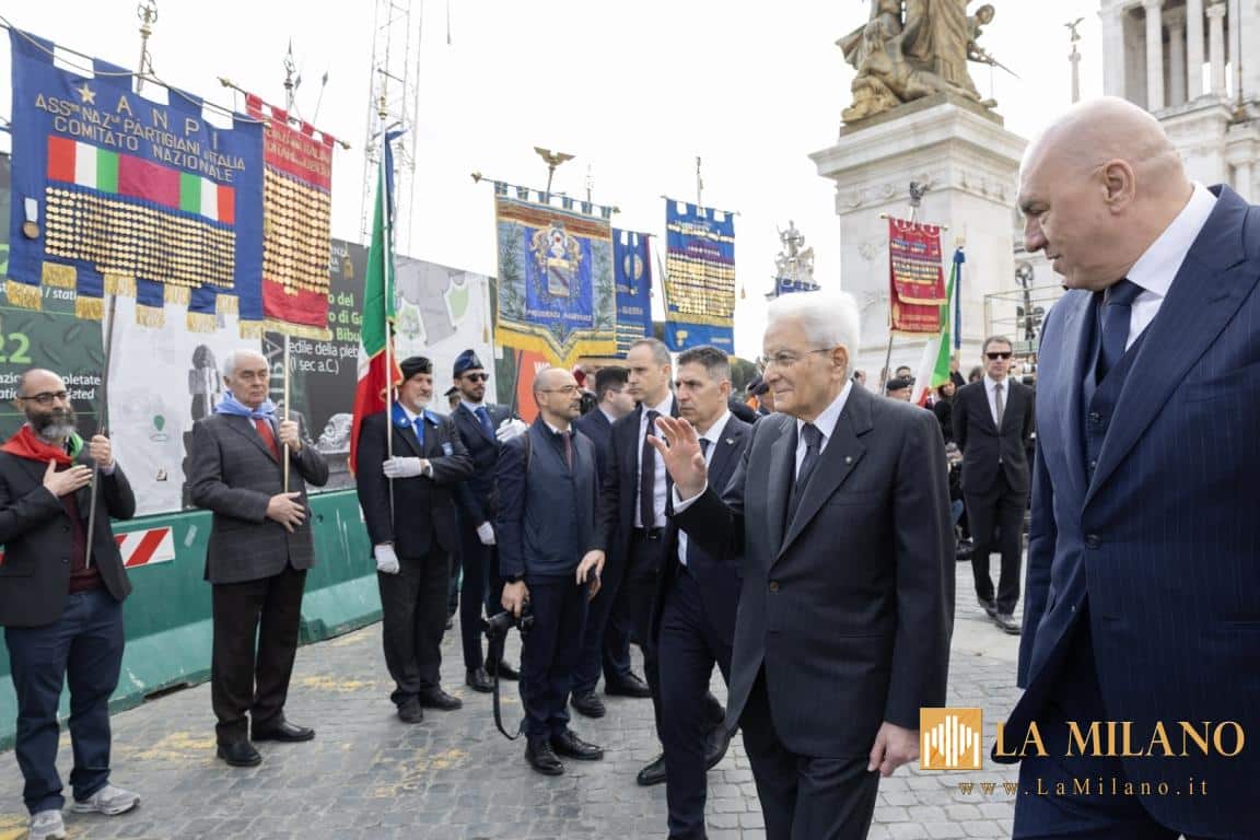 25 aprile 2025: Mattarella, Meloni e l’omaggio alla Resistenza in un’Italia che non dimentica