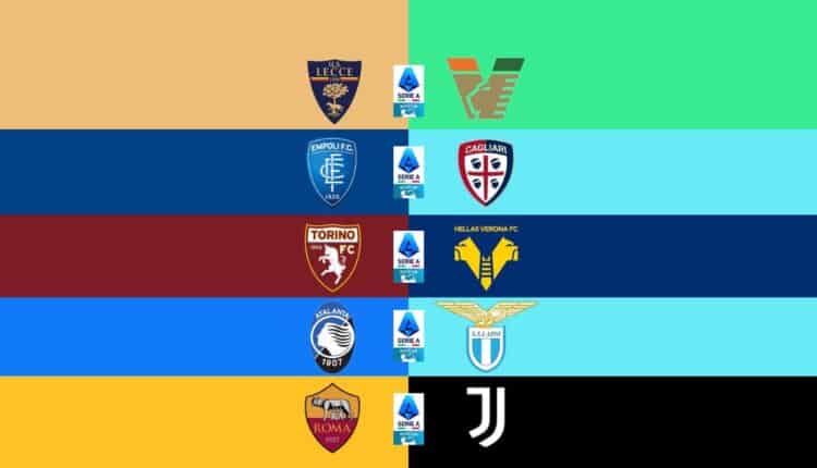 Serie A: le partite di domenica 6 aprile