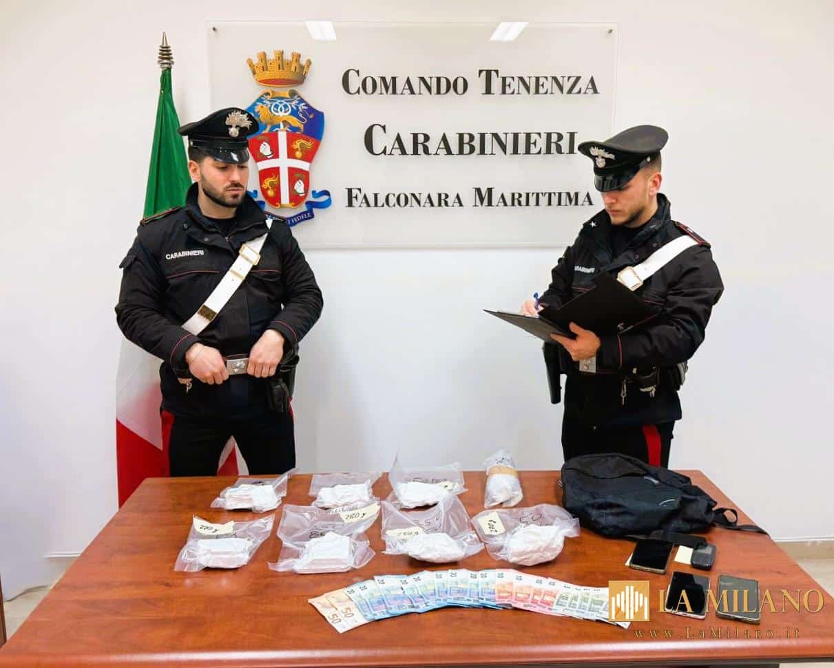 Falconara Marittima: Fermati dai Carabinieri con 2 kg di cocaina. Coppia di italiani arrestata