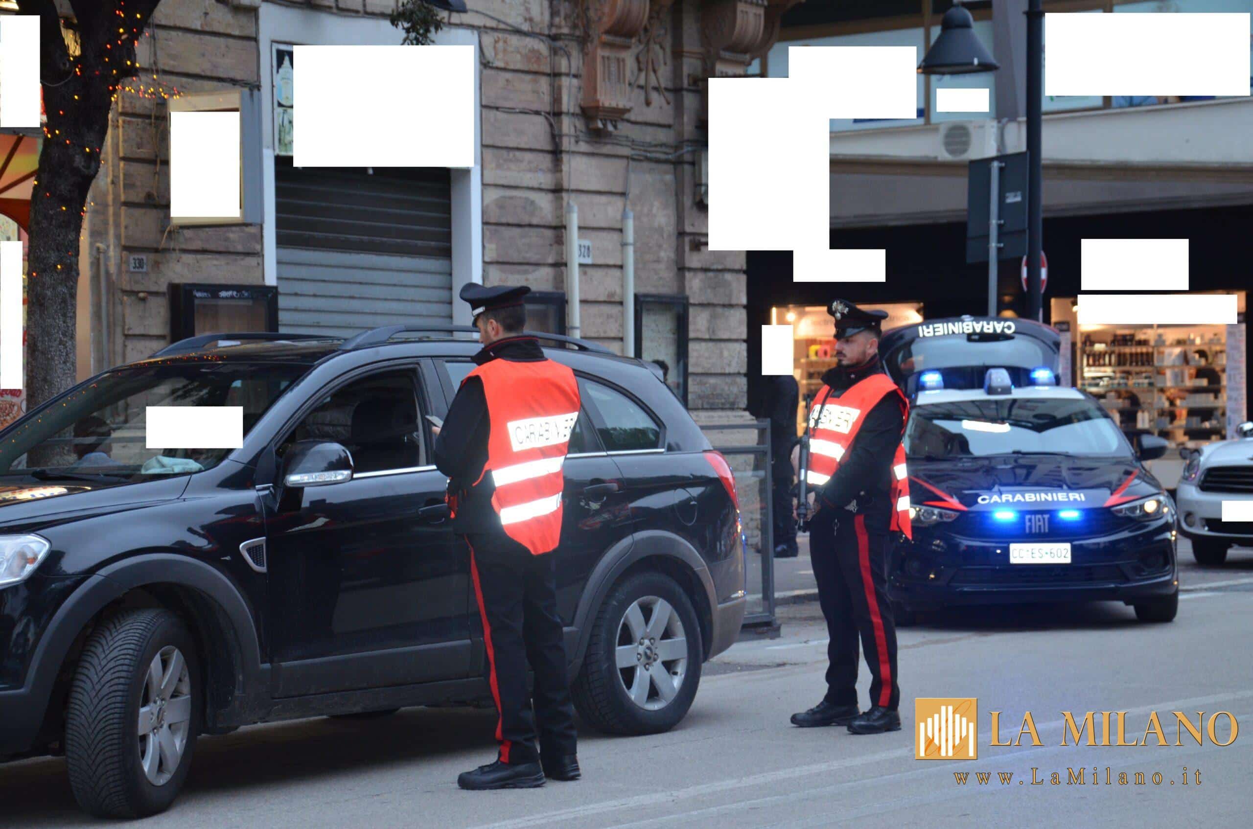 Pescara, 18enne fermato a Villa Sabucchi: Denunciato dai Carabinieri con coltello e bilancino