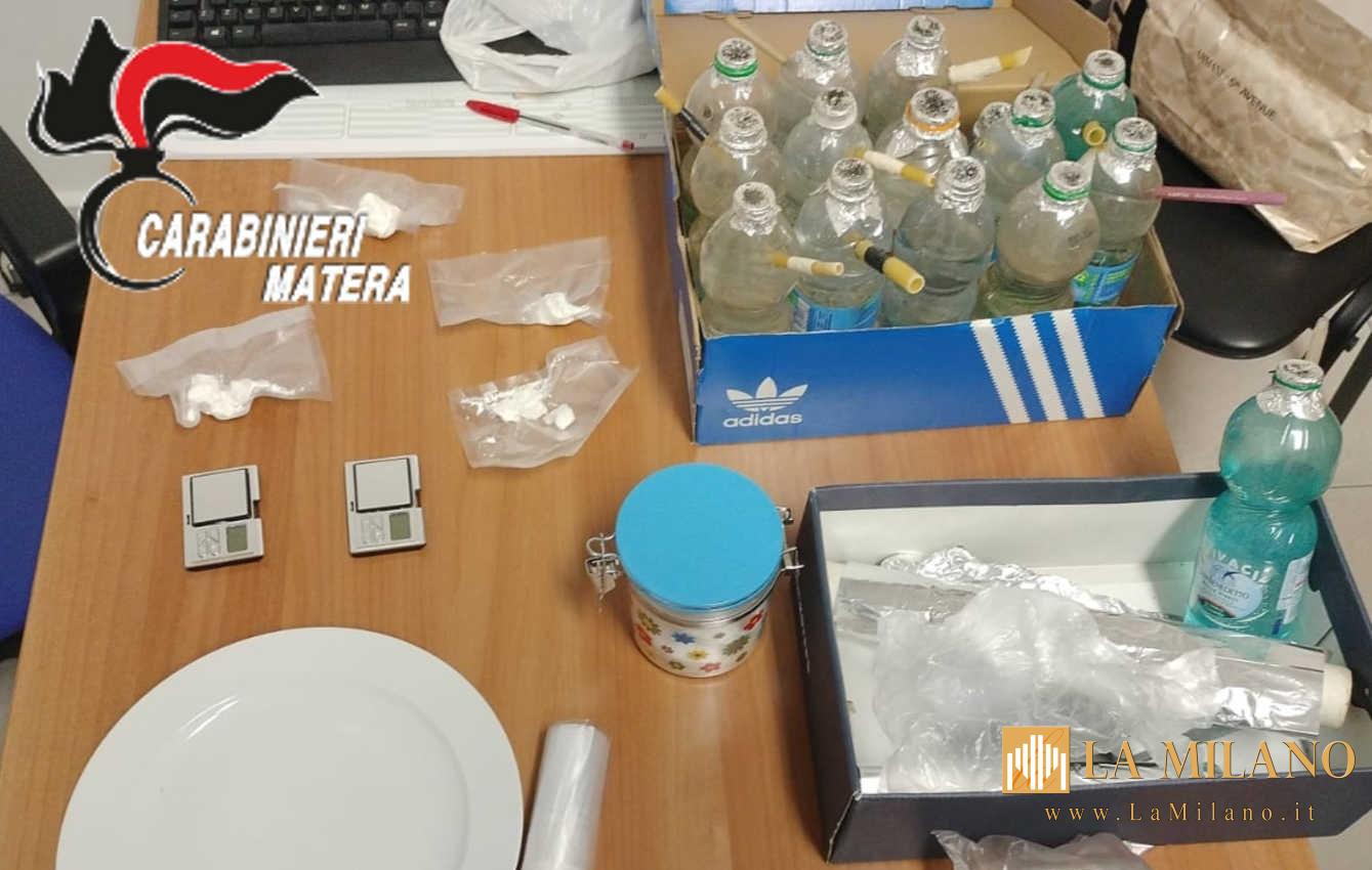 Bernalda: scattano un arresto e una denuncia per spaccio di cocaina