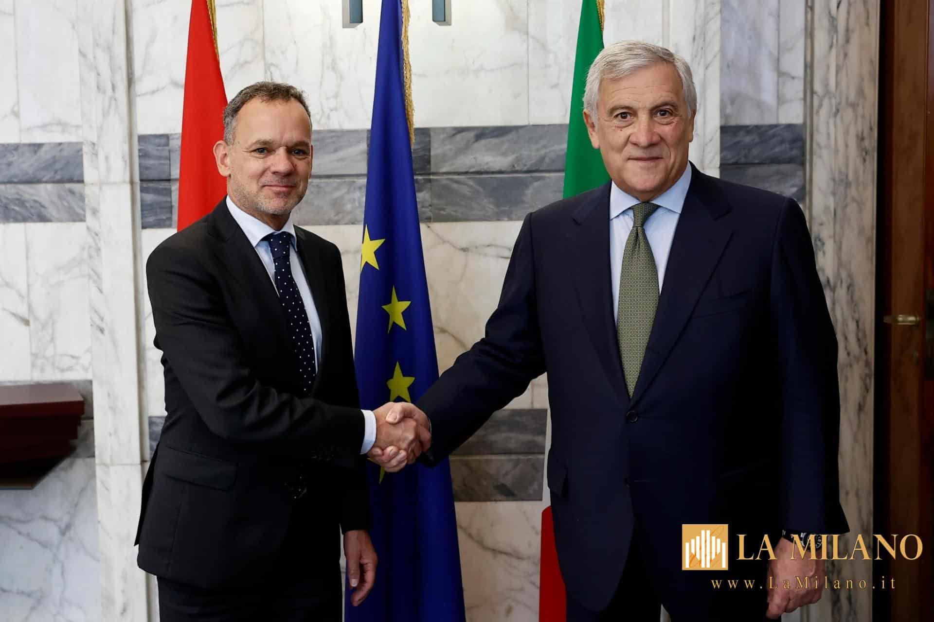 Italia e Olanda rilanciano l’export: Tajani e Veldkamp al business forum della Tavola Vanvitelli di Caserta