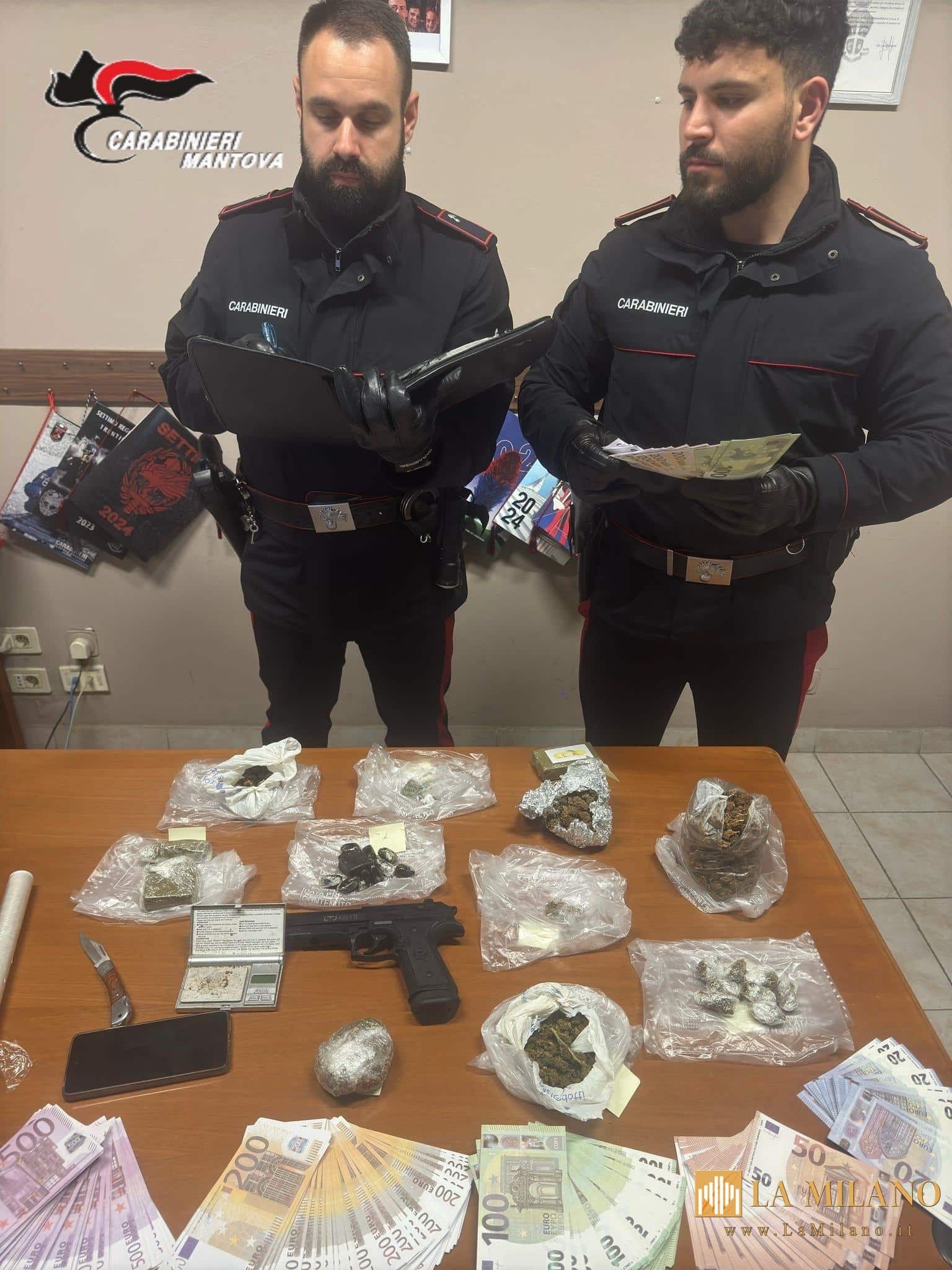 Borgo Mantovano: Scoperto "supermercato dell’illegalità" in casa di un sorvegliato speciale