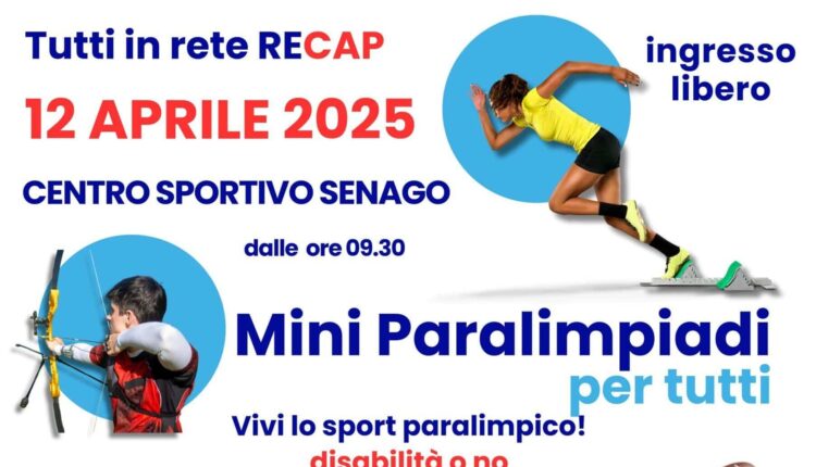 Mini-Paralimpiadi a Senago sport, inclusione e divertimento per tutti sabato 12 aprile
