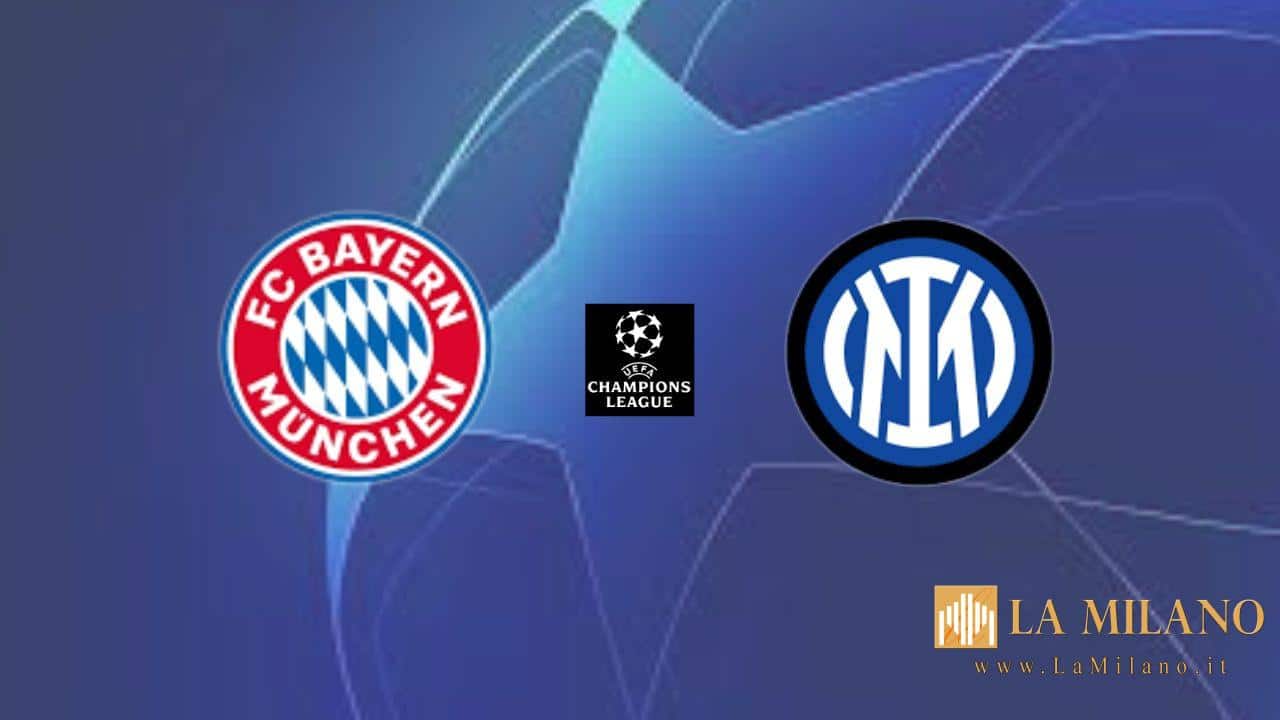 Champions League: stasera il quarto di andata tra Bayern Monaco-Inter
