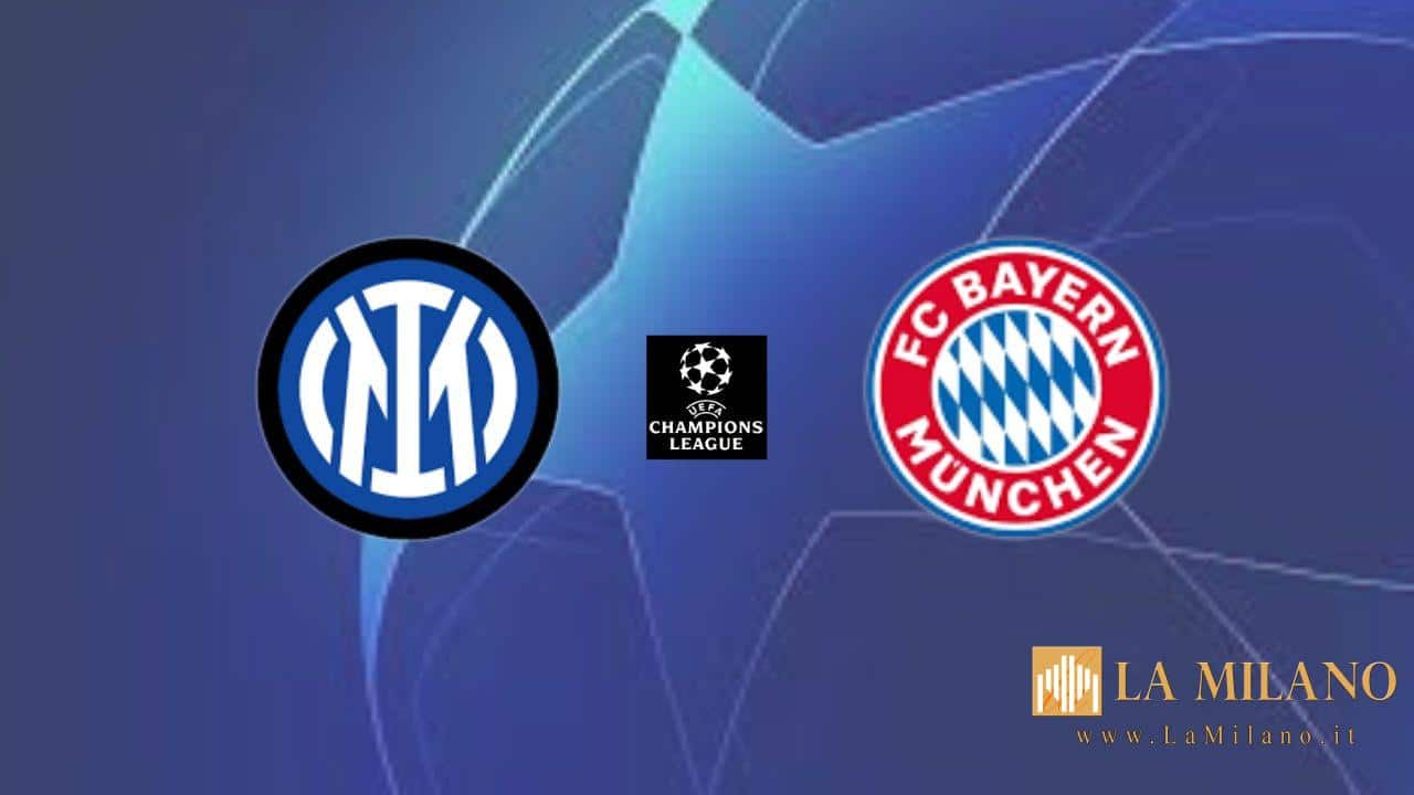 Champions League: stasera il ritorno dei quarti tra Inter-Bayern Monaco