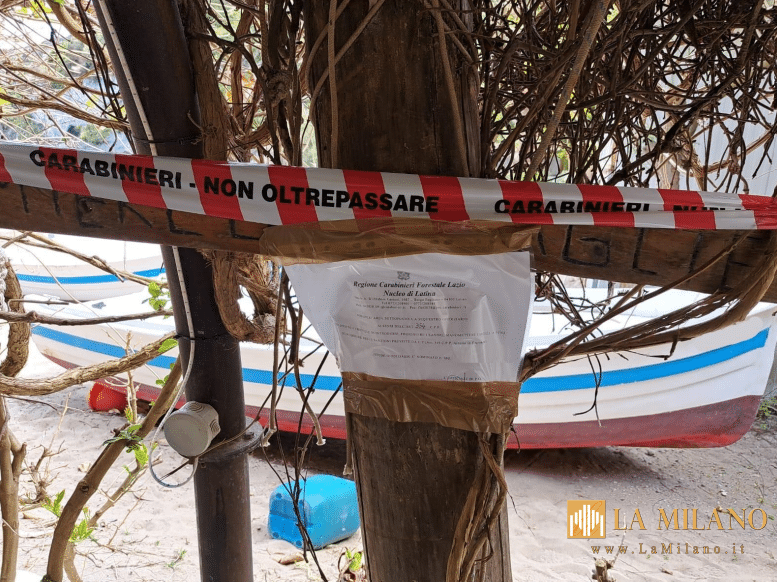 Ponza: i carabinieri sequestrano una porzione di spiaggia per rifiuti sospetti 