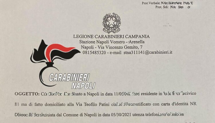 Napoli: 74enne si finge ai domiciliari per evitare lo sfratto