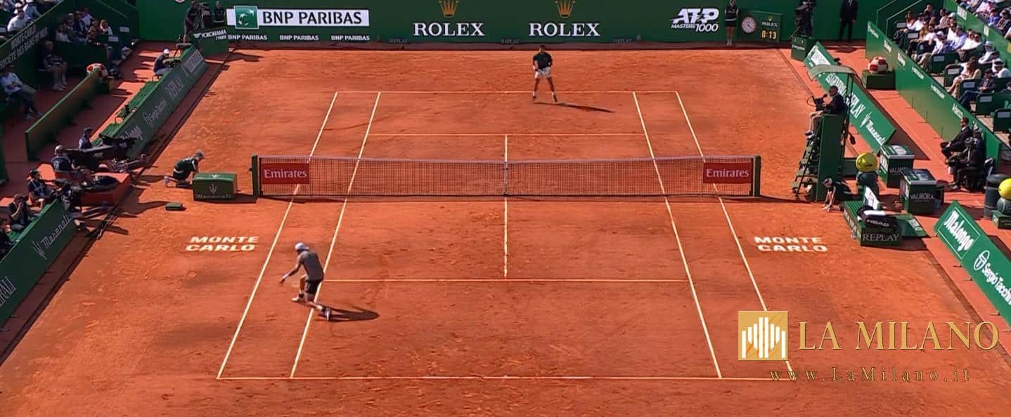 ATP Montecarlo: Musetti batte Berettini nel derby azzurro e vola ai quarti.