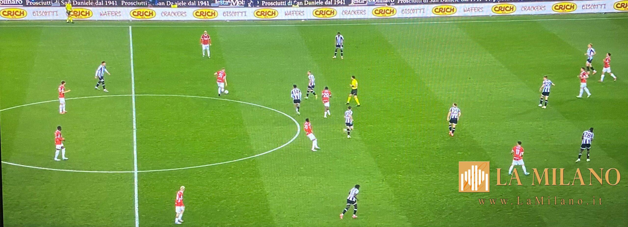 Serie A: il Milan vince a udine