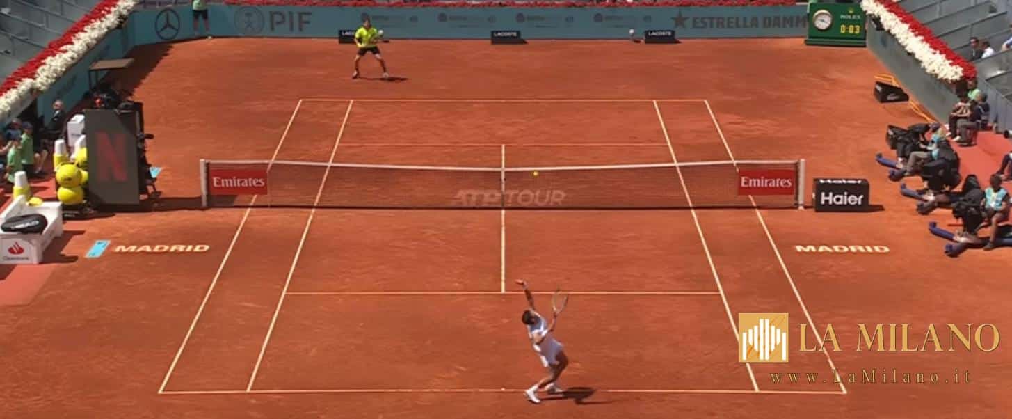 Atp Madrid: Arnaldi e Musetti in campo oggi per gli ottavi di finale