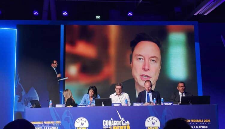Firenze, congresso Lega tra Musk e sicurezza: Salvini guida il partito fino al 2029