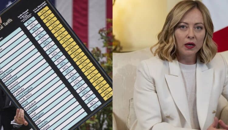 Dazi USA, Meloni: “Scelta sbagliata ma non è una catastrofe, lavoriamo per rimuoverli”