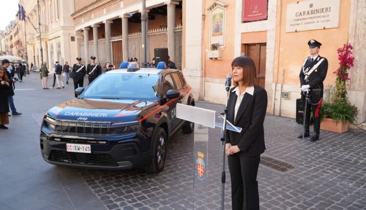 Sicurezza a zero emissioni la Jeep® Avenger entra nell’Arma dei Carabinieri