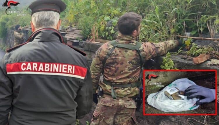 Arrestato 57enne di Mascali per spaccio di droga e detenzione di ordigni esplosivi